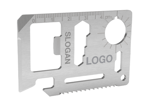 Kit - Multifunkční nástroj velikosti kreditní karty se značkou