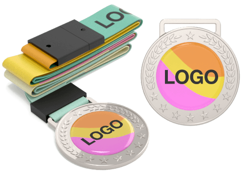 Podium - Značková reklamní Medaile