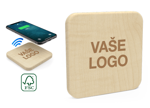 Forest - Propagační bezdrátová nabíjecí podložka Forest - Propagační bezdrátová nabíjecí podložka