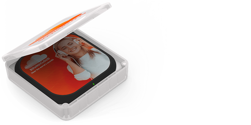 Aero - Personalizovaná bezdrátová nabíječka Aero - Personalizovaná bezdrátová nabíječka