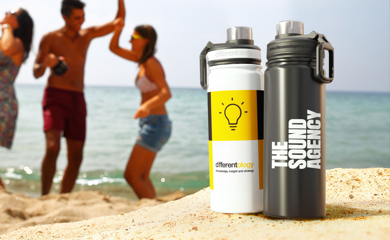 Adventure - Láhev na vodu s potiskem gallery thumbnail