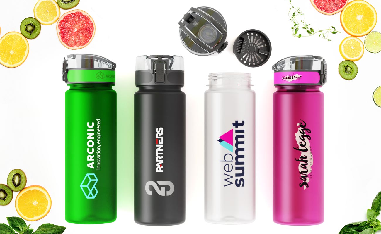 Aqualok Infuse - Propagační láhev na vodu s ovocným nálevem gallery thumbnail