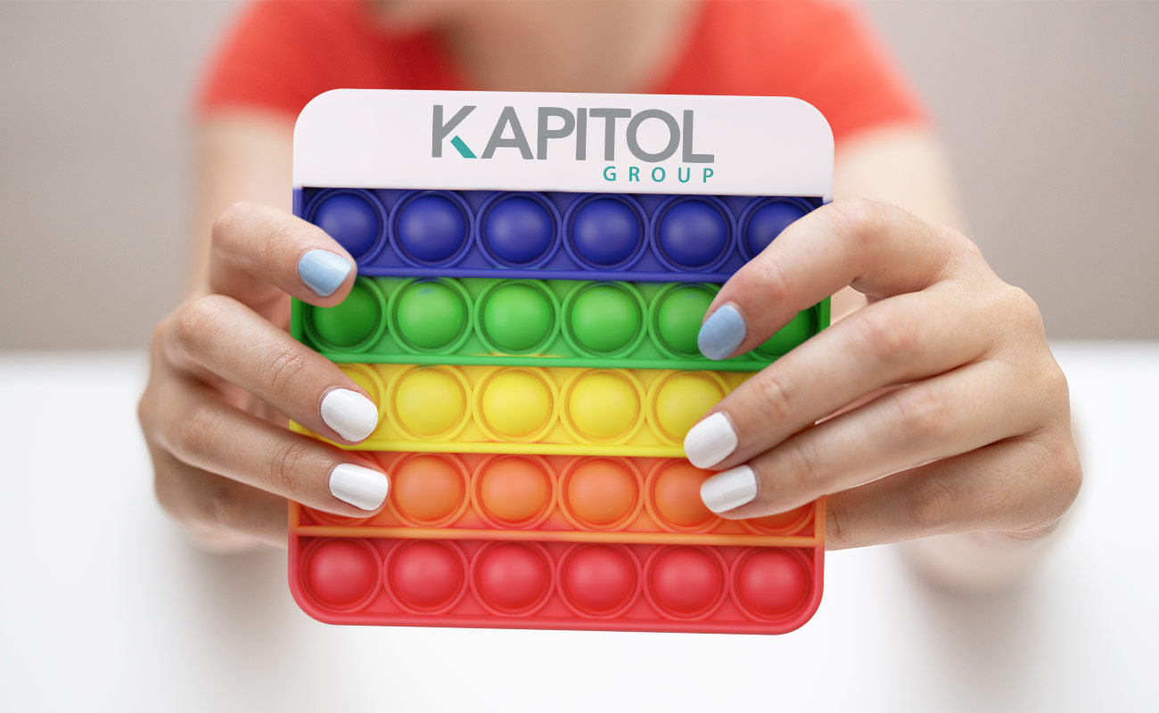 Bubble - Fidgety s logem gallery thumbnail