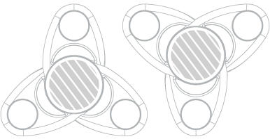 Fidget Spinner S&iacute;totisk