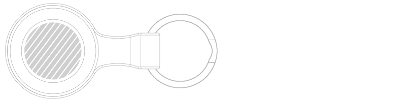 Pouzdro AirTag Sítotisk Pouzdro AirTag Sítotisk