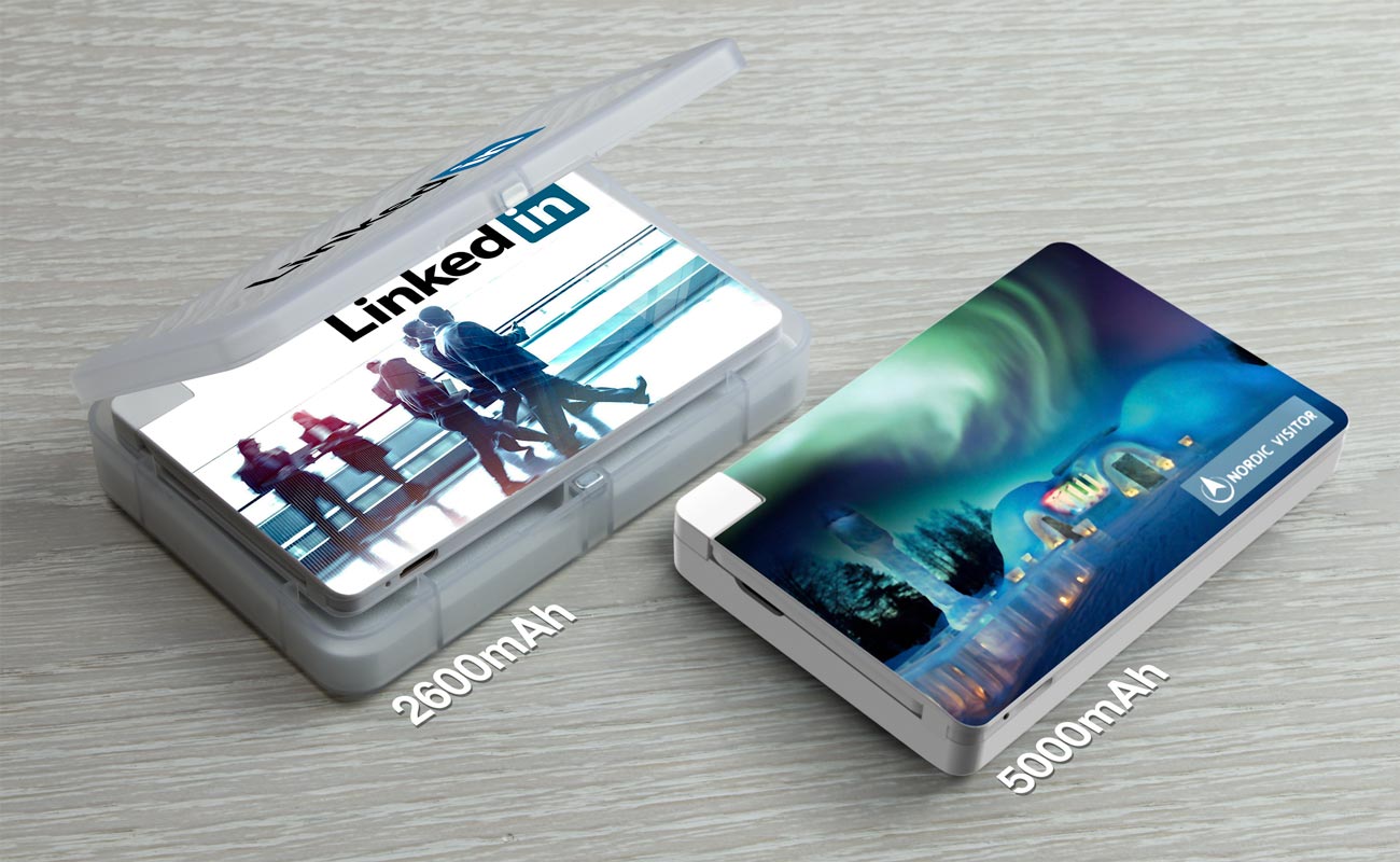 Card - Přizpůsobené napájecí banky pro karty gallery thumbnail