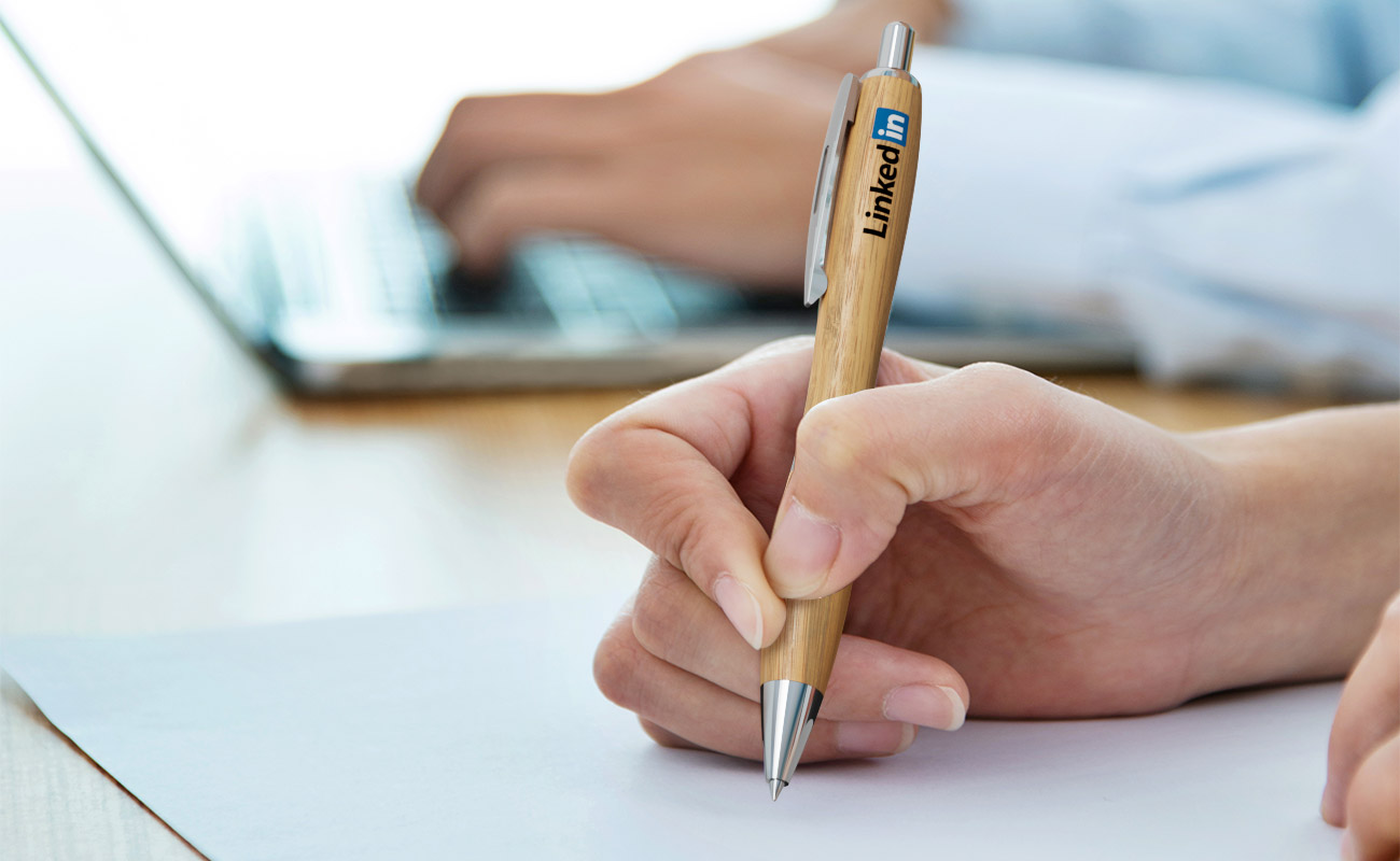 Contour - Propagační Bambusová pera na zakázku gallery thumbnail