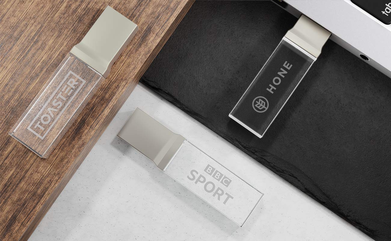 Crystal - USB flash drive z křišťálového skla gallery thumbnail