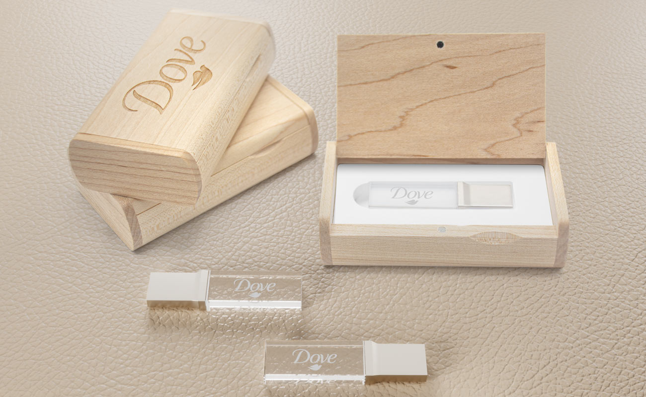 Crystal - Průhledné USB gallery thumbnail