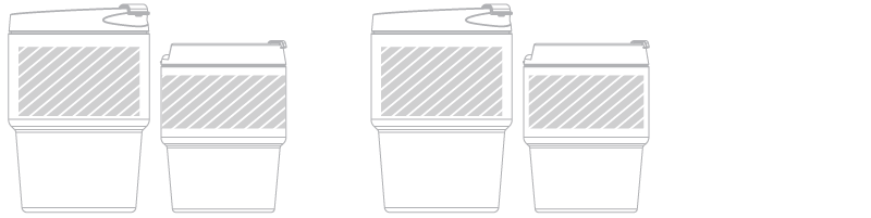 Cestovní pohár Sítotisk Cestovní pohár Sítotisk