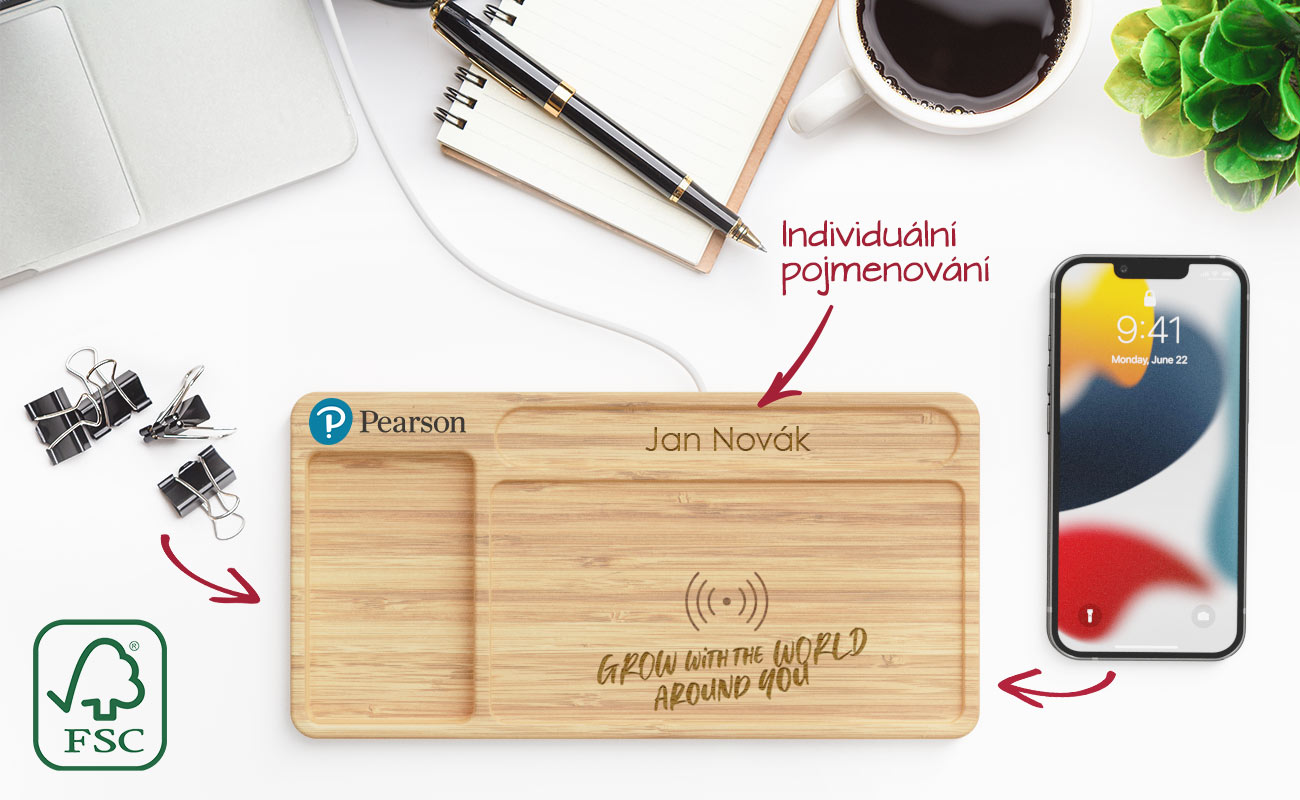 EcoDesk Bezdrátová nabíječka