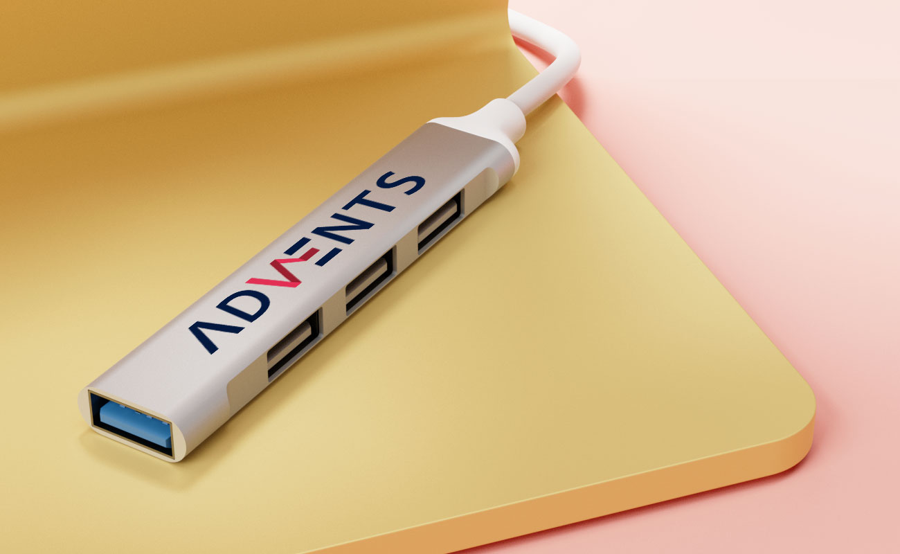 Expand - Značkový rozbočovač USB Desktop gallery thumbnail