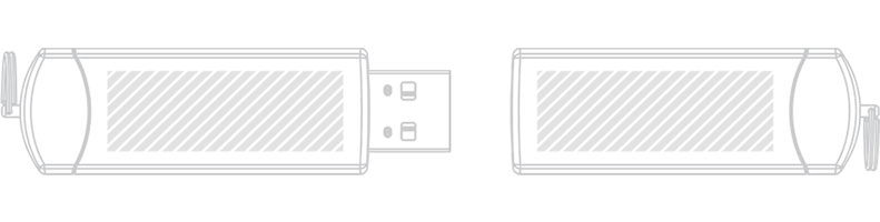 USB flash disk S&iacute;totisk