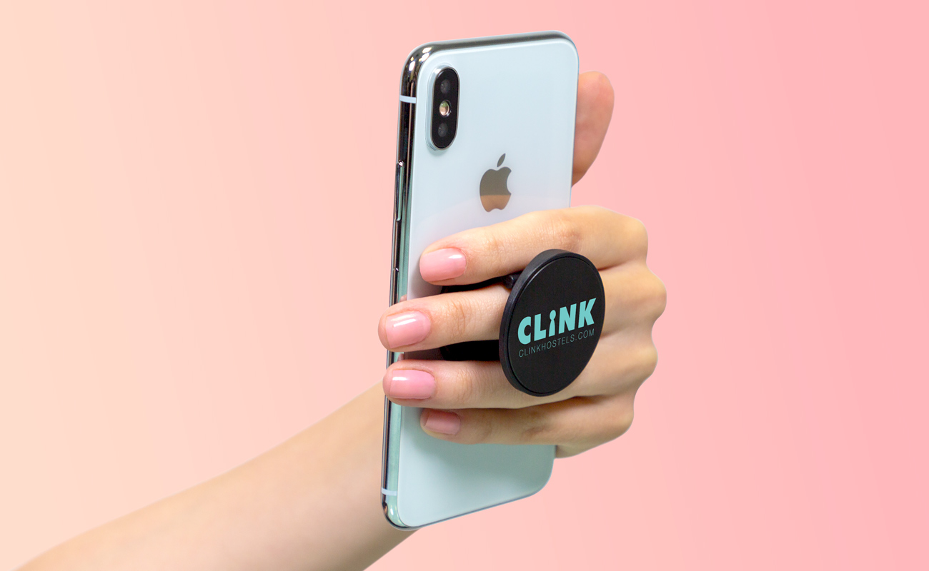 Grip - Přizpůsobené stojánky telefonu s logem gallery thumbnail