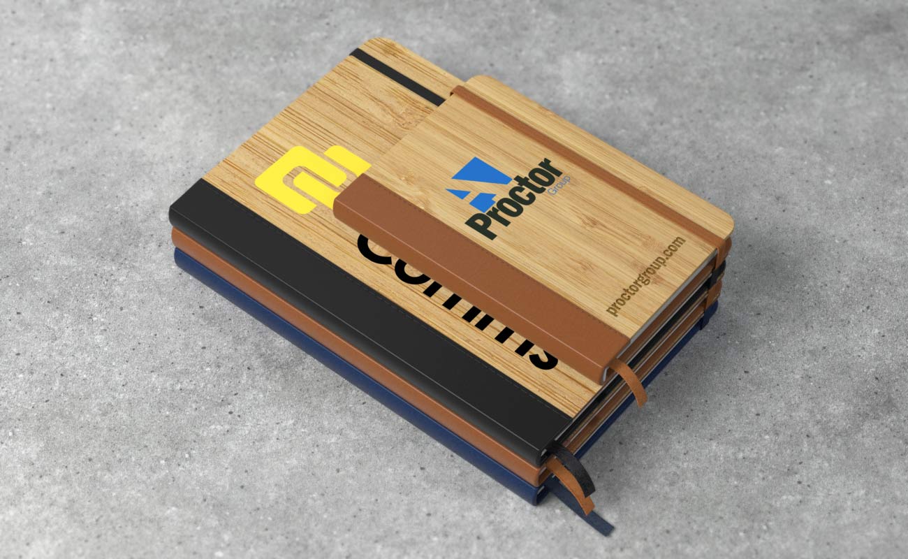 Grove - Personalizovaná reklamní Bambusové zápisníky gallery thumbnail