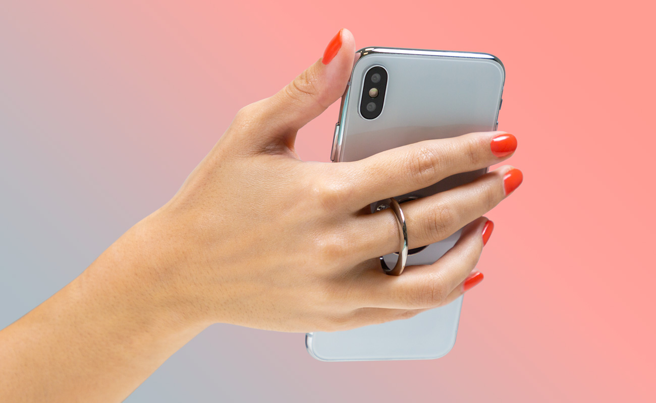 Hoop - Přizpůsobené stojánky telefonu s logem gallery thumbnail