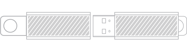 USB flash disk S&iacute;totisk