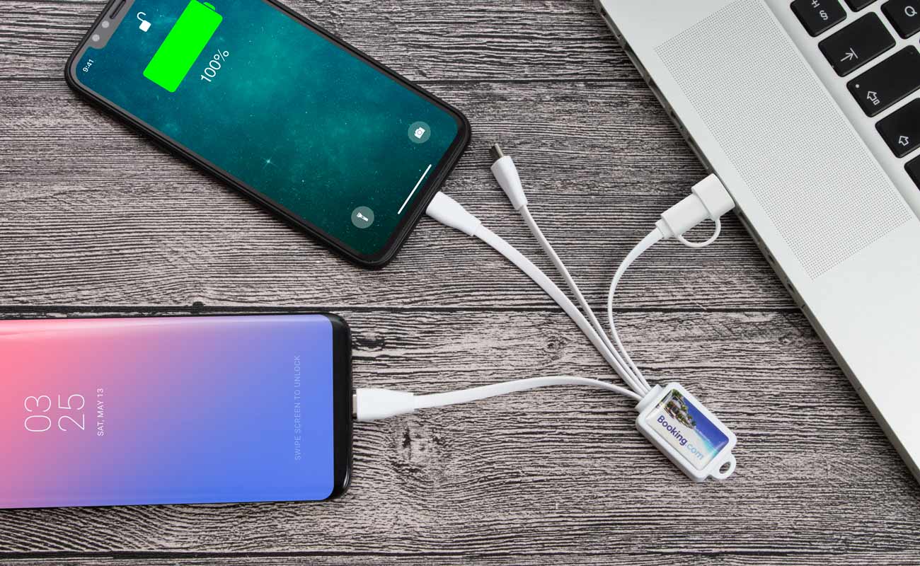 Multi - Chobotnice USB kabel brandovaný gallery thumbnail