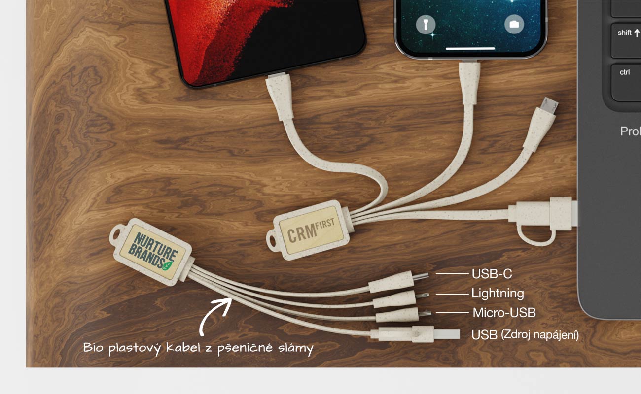 Multi Wood USB kabel