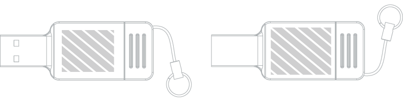 USB flash disk S&iacute;totisk