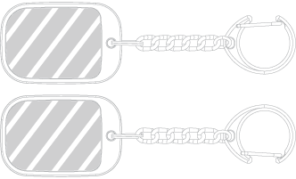 Přívěsek na klíče S&iacute;totisk