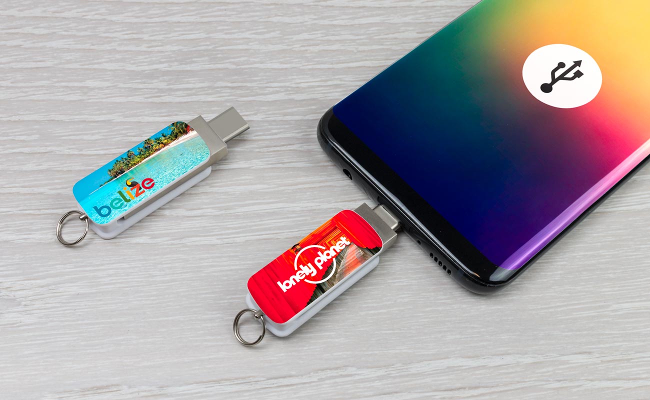 Orbit - Flash Disk USB-C S Vlastním Potiskem gallery thumbnail