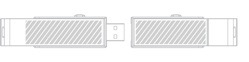 USB flash disk Sítotisk