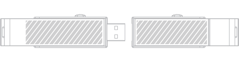 USB flash disk S&iacute;totisk