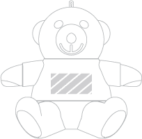 Medvídek Potisk fotografi&iacute;