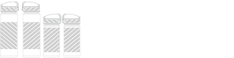 Láhev na vodu Sítotisk Láhev na vodu Sítotisk