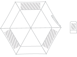 Deštník Potisk fotografi&iacute;