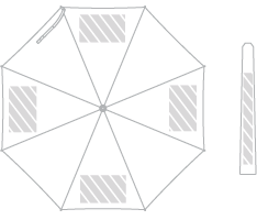 Deštník Potisk fotografi&iacute;