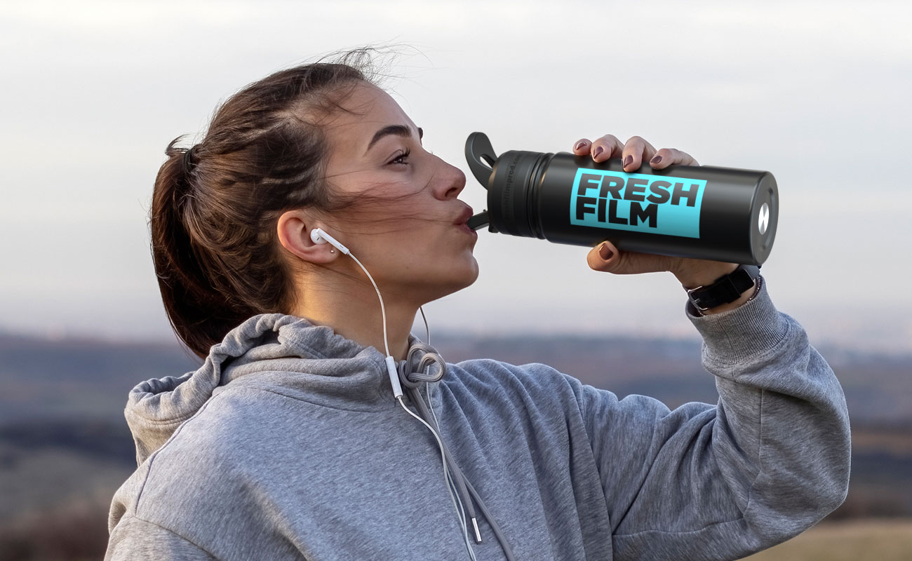 Range - Láhve na vodu s potiskem gallery thumbnail