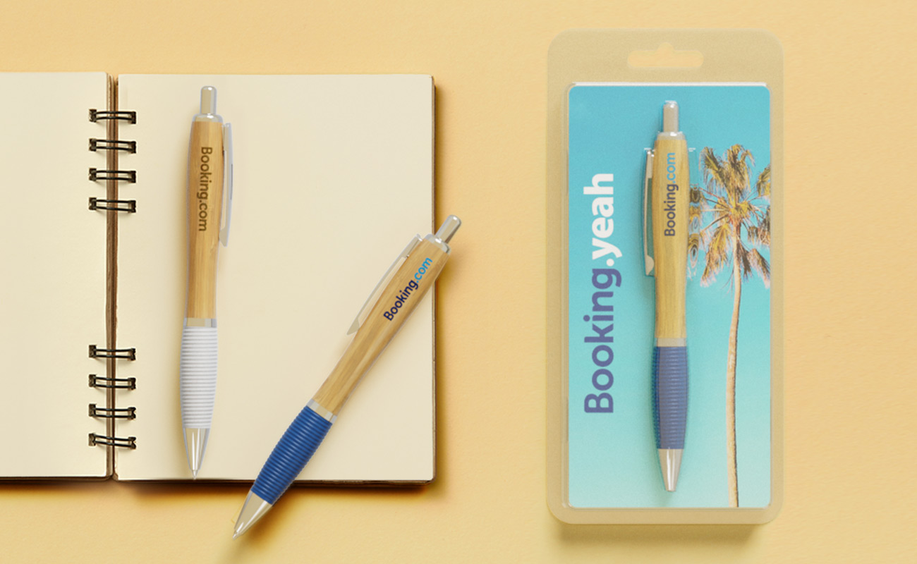 Ridge - Propagační Bambusová pera na míru gallery thumbnail