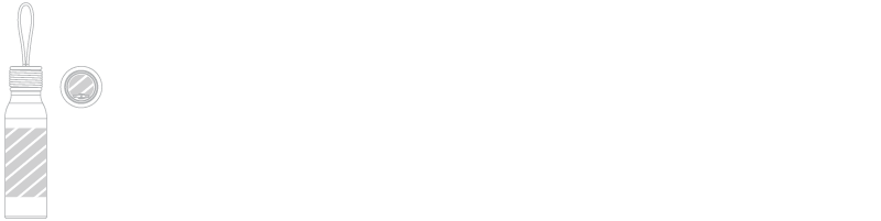 Láhev na vodu Sítotisk