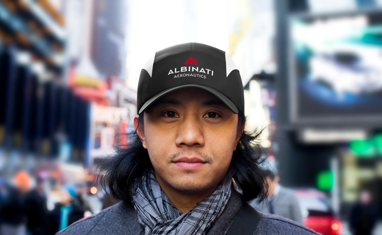 Sprinter - Značkové running čepice s logem gallery thumbnail