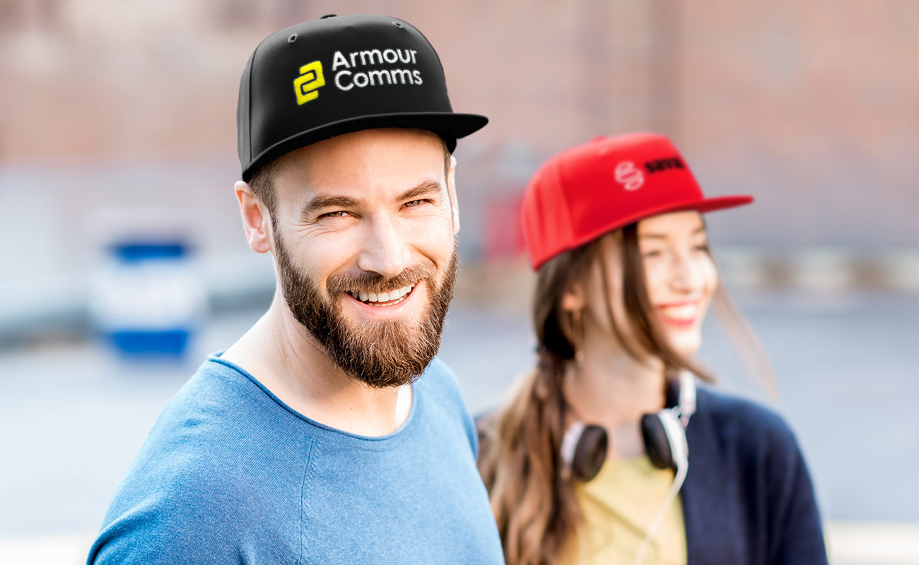 Super - Tištěné čepice s logem gallery thumbnail