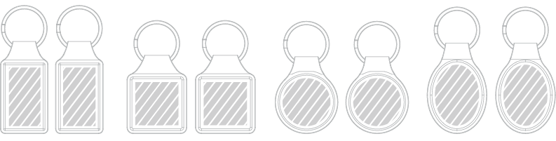 Přívěsek na klíče S&iacute;totisk