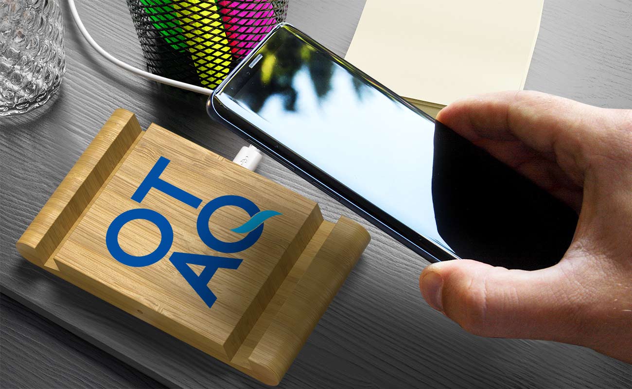 Terra - Přizpůsobitelná bezdrátová nabíjecí podložka gallery thumbnail