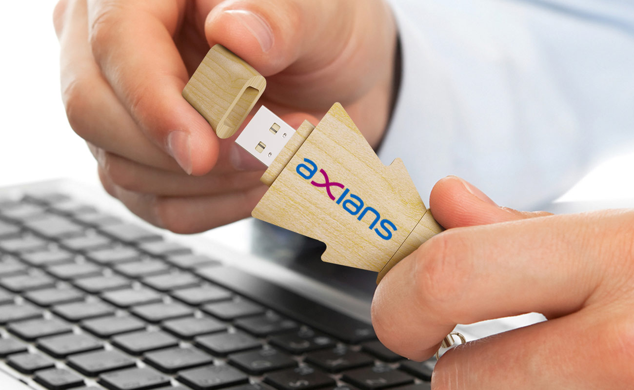 Tree Duo - Flash Disk S Potiskem gallery thumbnail