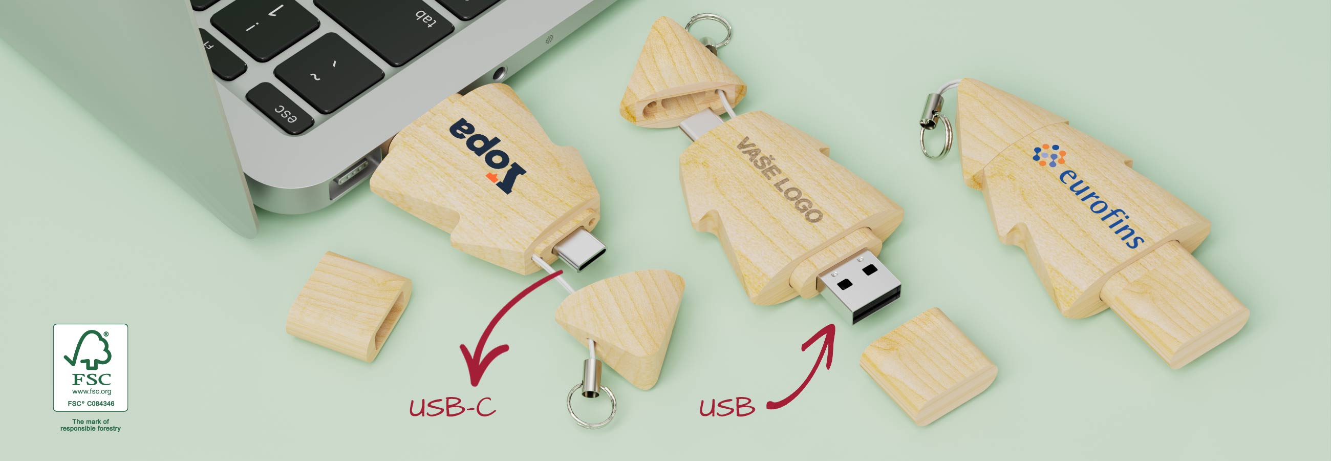 Tree Duo USB flash disk