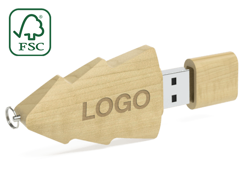 Tree - Flash Disk S Vlastním Potiskem Tree - Flash Disk S Vlastním Potiskem
