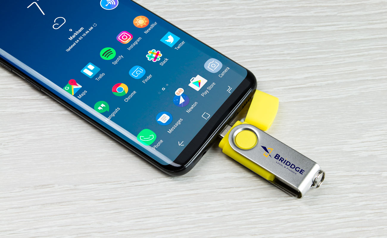 Twister Go - Flash Disk USB-C S Vlastním Potiskem gallery thumbnail