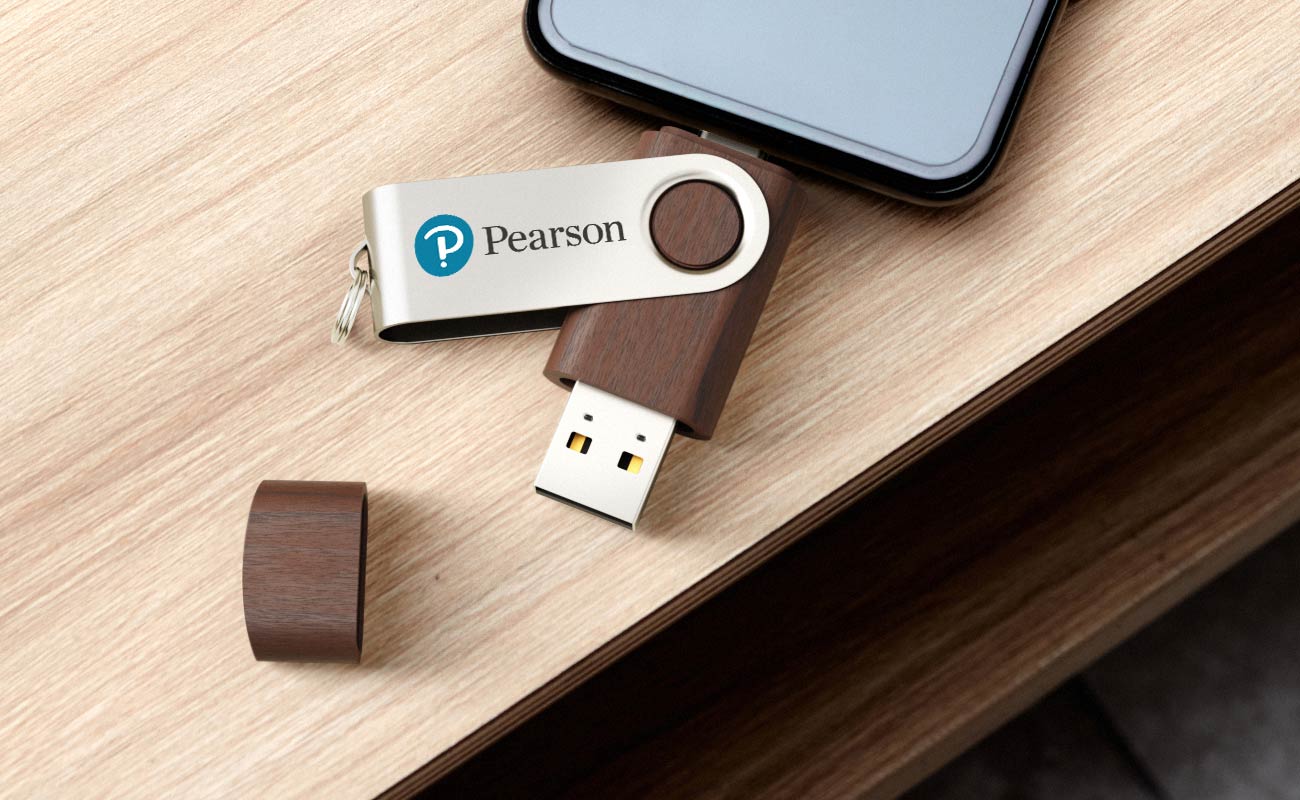 Twister Go Wood - Potisk Flash Disk USB-C gallery thumbnail