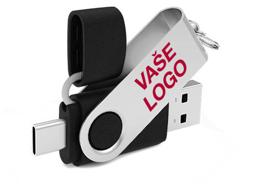 Twister Go - Reklamní Flash Disk USB-C Twister Go - Reklamní Flash Disk USB-C
