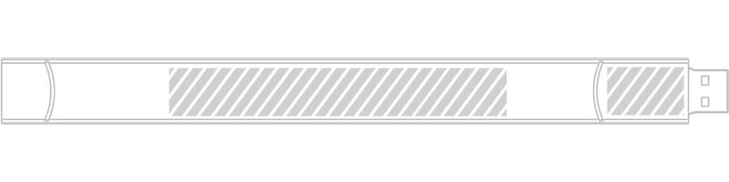 USB náramek S&iacute;totisk