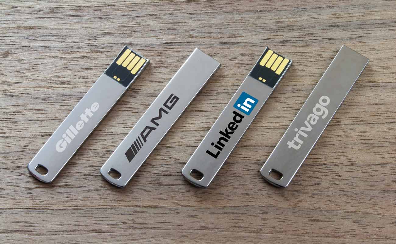 WalletStick - Vlastní tenké USB disky