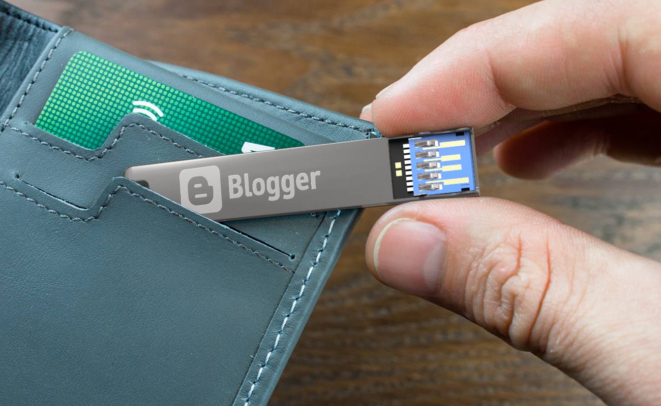 WalletStick - Vlastní tenký USB flash disk gallery thumbnail