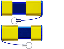Je možné hybridní použití barev. Zvolte 2 různé standardní barvy pro odlišné části.